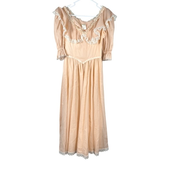 Gunne Sax Jessica McClintock Romantic Renaissance Bridal Collection Maxi Dress - Picture 1 of 15
